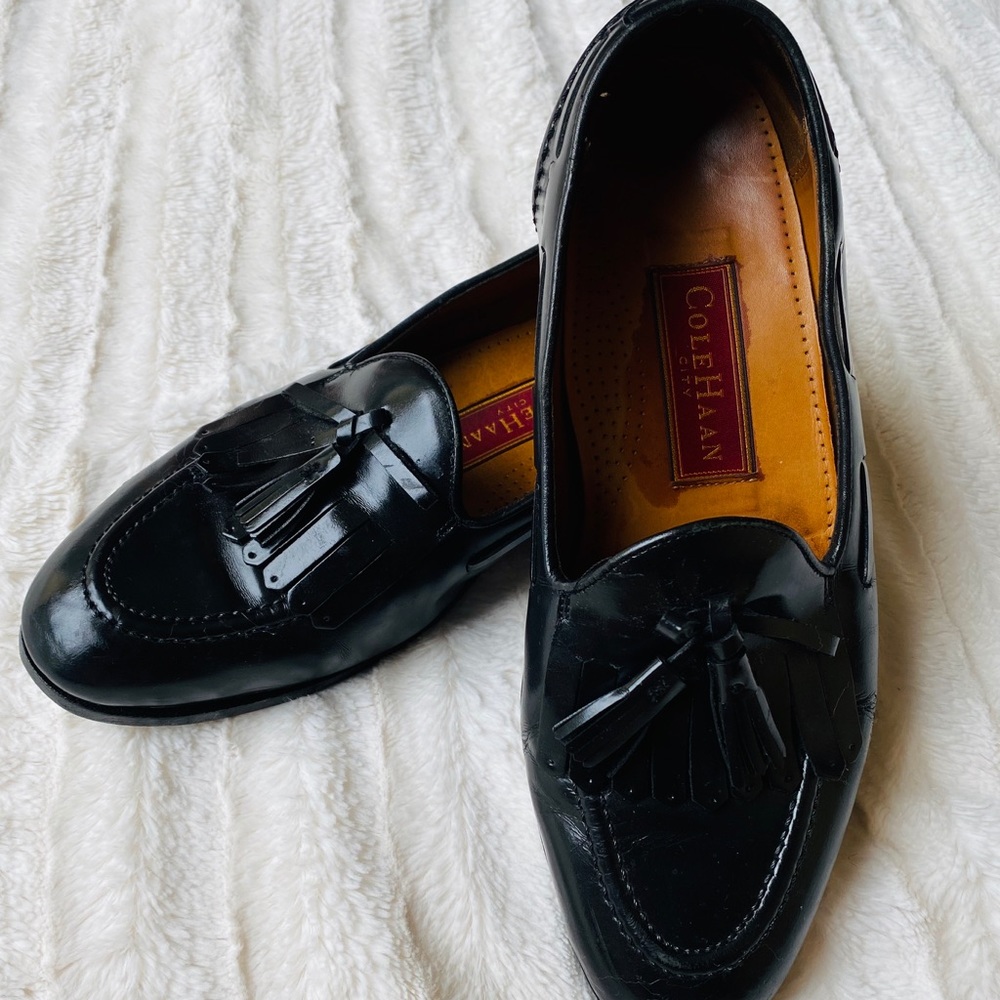 Cole Haan Men’s Leather Loafer/ Dress Shoes